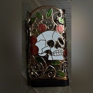 Bath & Body Works Skull and Roses Soap Holder